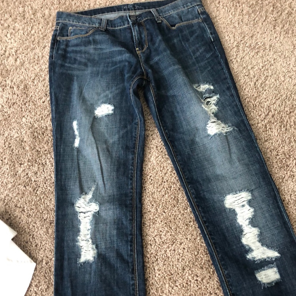 Distressed London Jeans